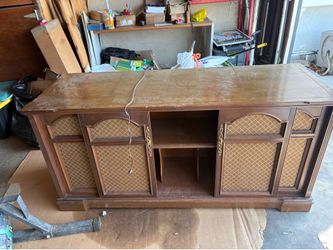 Vintage stereo cabinet