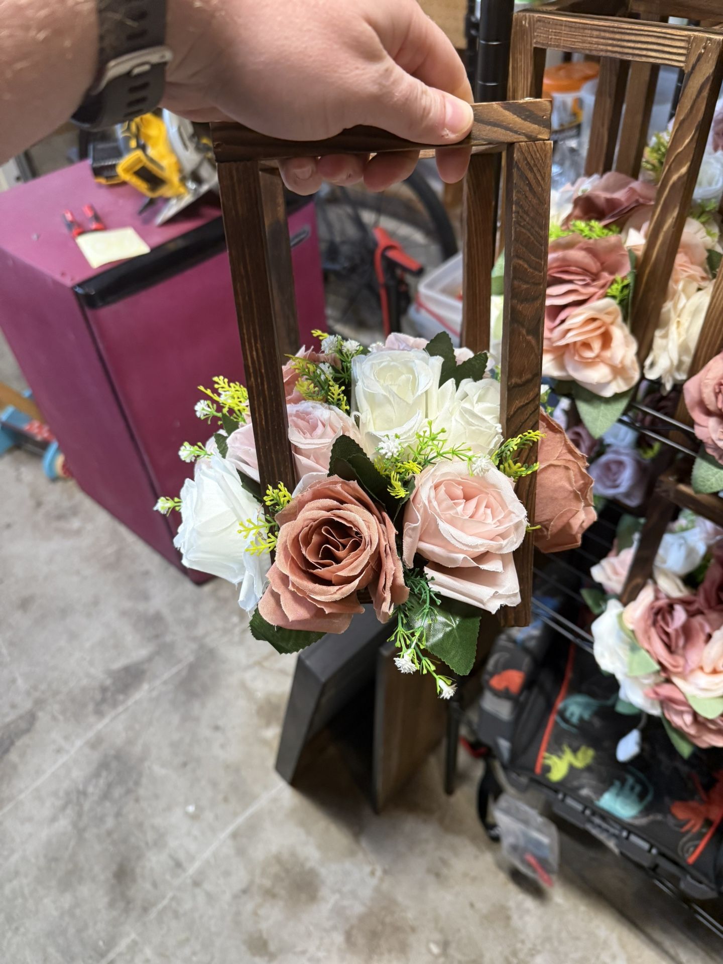 Lantern Floral Centerpieces