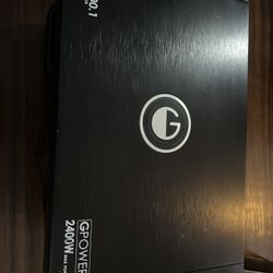 Gravity Audio 2400W CAR MONOBLOCK AMPLIFIER 1 OHM STABLE 1-Channel GR-2400.1