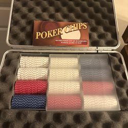 2 Sets Of Poker Chips
