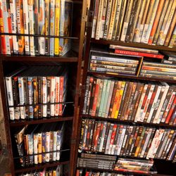 Over 300 DVDs 