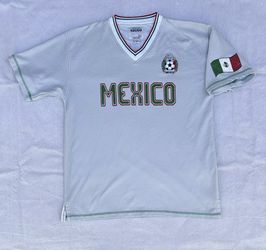 Vintage Mexico Soccer Futbol Jersey Shirt