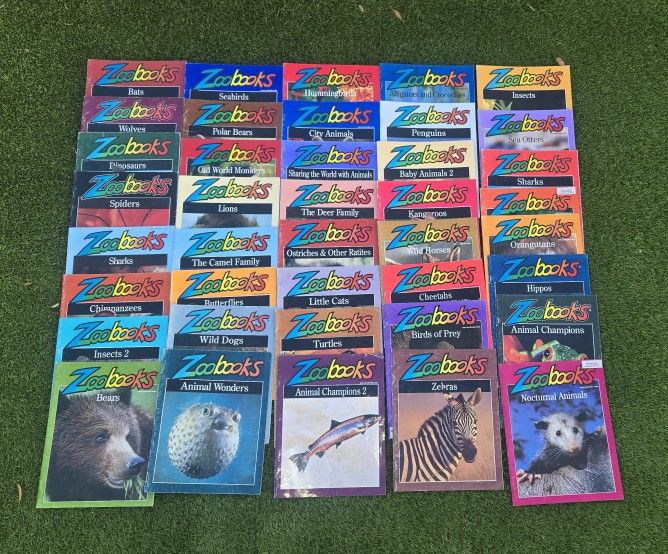 40 Zoobooks Magazine All Different
