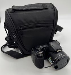 Nikon COOLPIX L340 20.2MP Digital Camera w/ 28x Zoom & Case
