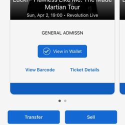 Lucki 2 Tickets Revolution Live Tonight