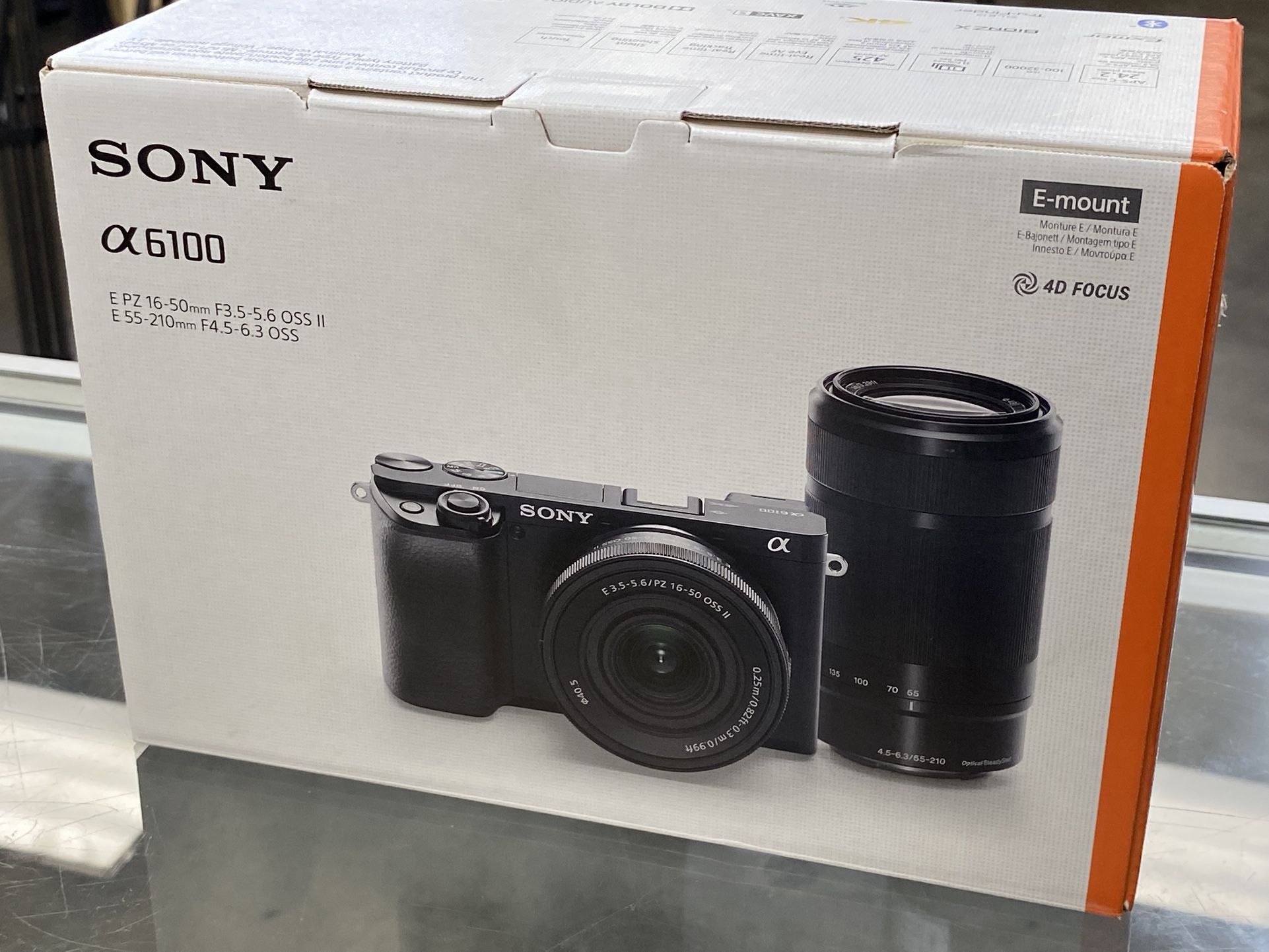 Sony Alpha A6100 Camera Kit 55-210mm
