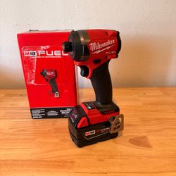 Milwaukee M18 Fuel Brushless 1/4” Impact Driver (Tool Only)