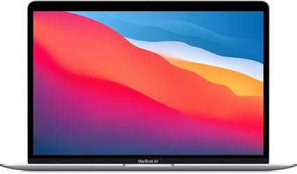 Apple MacBook Air with M1 Chip, 13 inch, 8GB RAM, 256GB SSD, Silver