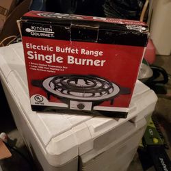 Electric Single Burner