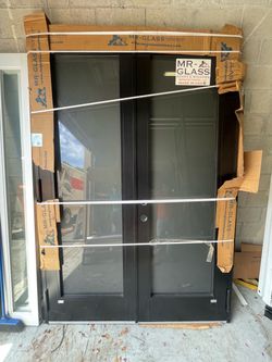 Hurricane Impact Window French Sliding Glass Door 36x 80 72x80 96x80