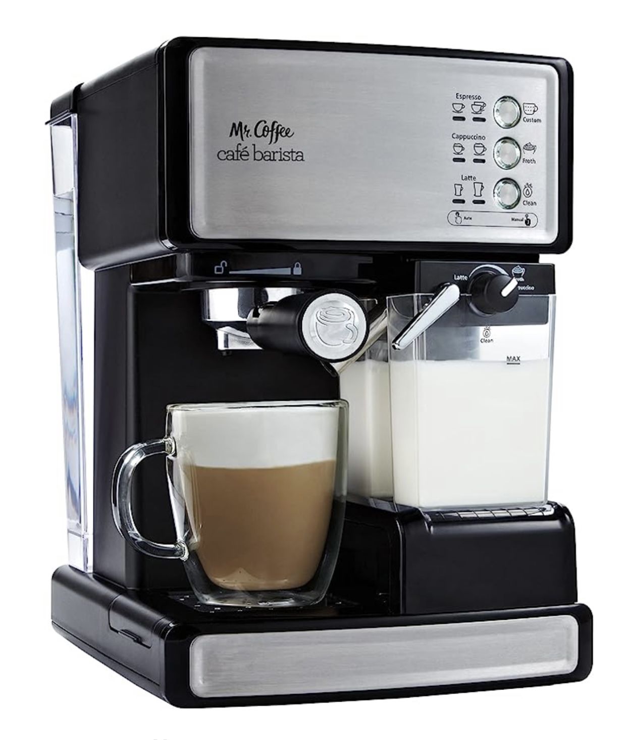 Mr. Coffee Espresso -Cappuccino- Latte Machine 