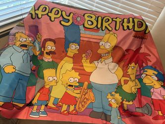 The Simpsons Party Decorations/Plushies