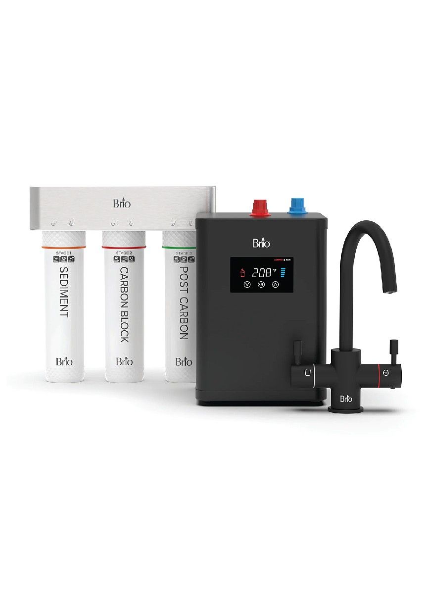 Brio 3-Stage Digital Instant Hot Water Undersink Reverse Osmosis Dispenser System