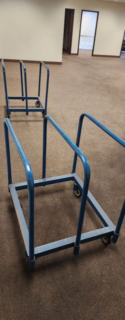 Industrial heavy-duty panel carts