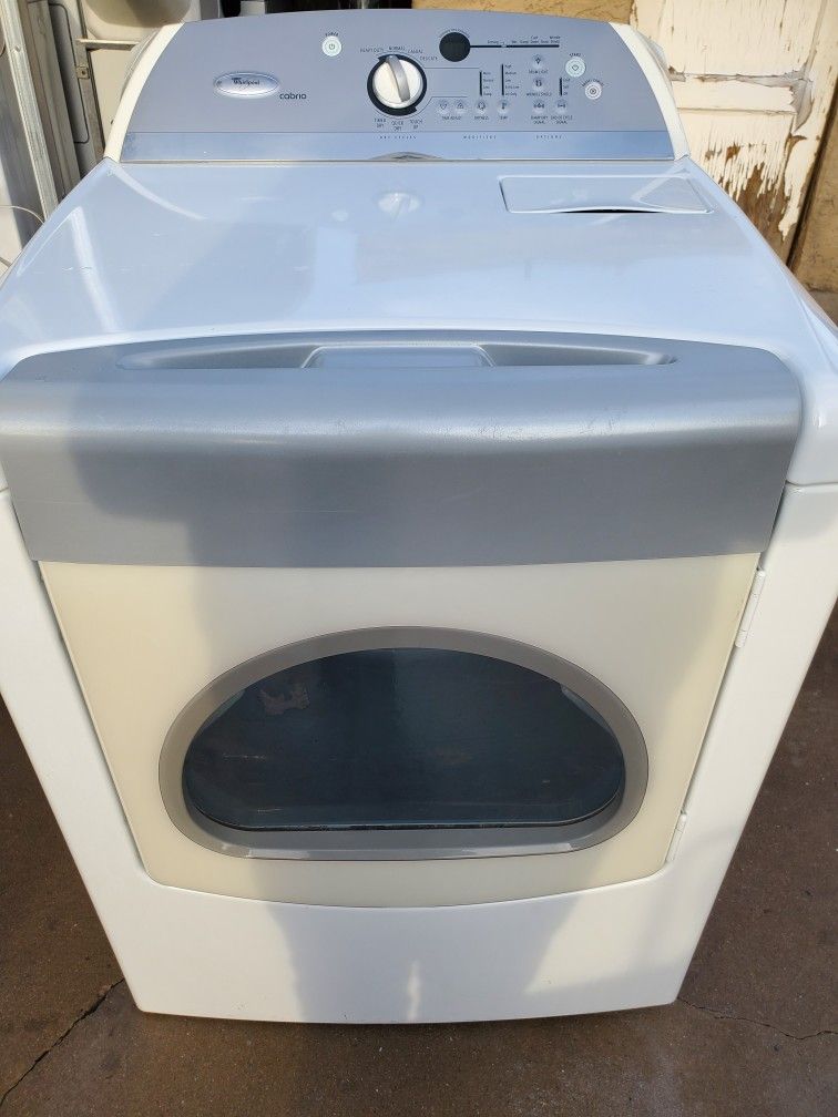 Whirlpool Cabrio Dryer Super Plus Capacity Heavy duty