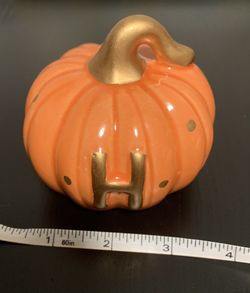 Ceramic Decorative Pumpkin 