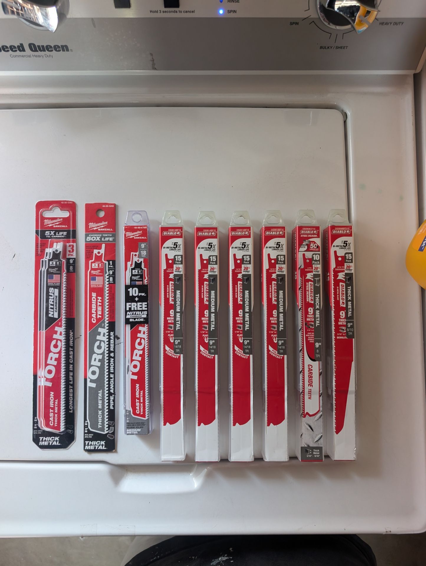 Sawzall blades