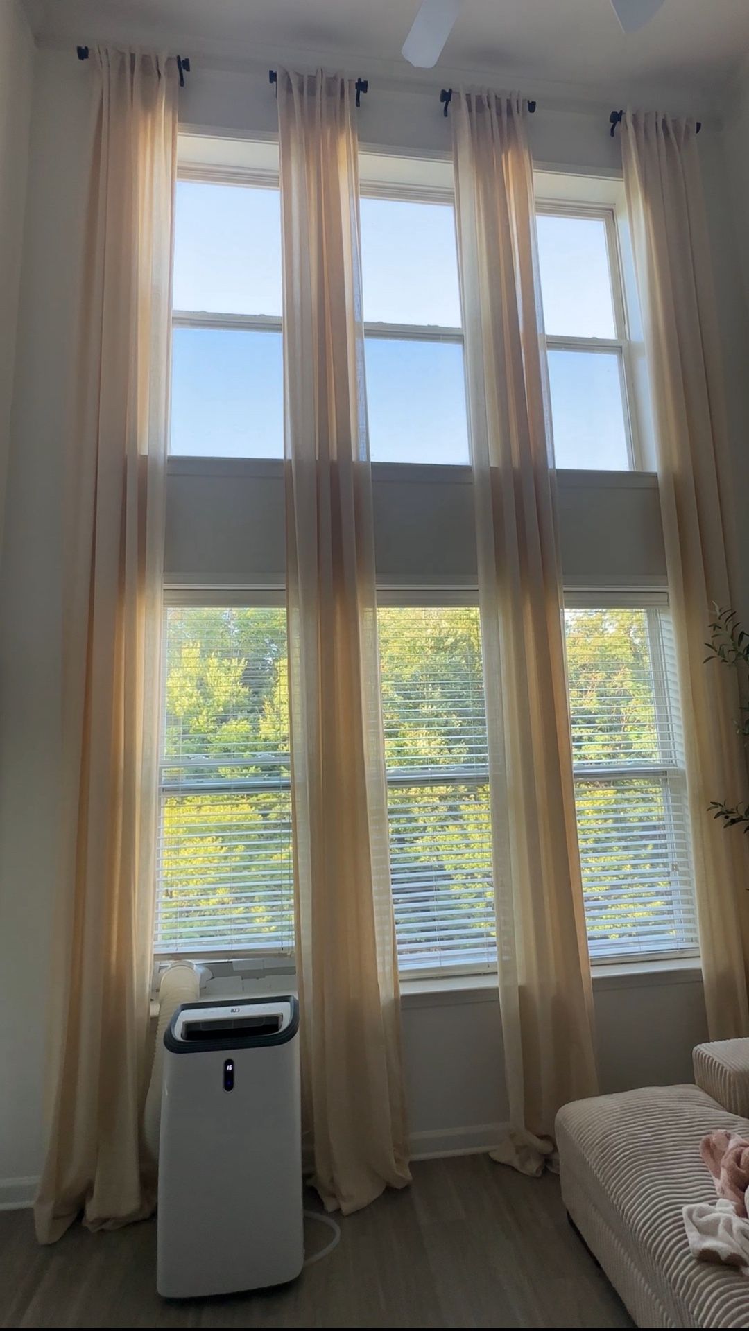 216 Inch Long Linen Curtains