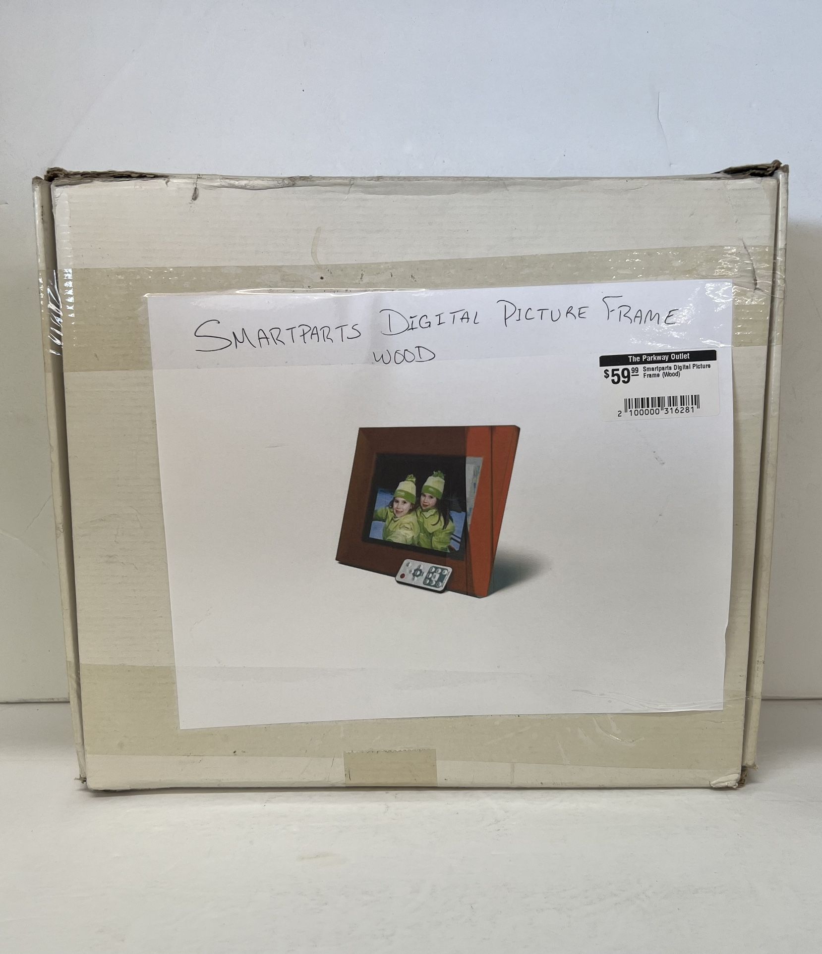 Smartparts Digital Picture Frame (Wood)