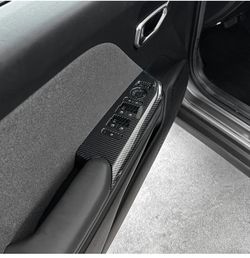 ABS Car Tuning Window Lift Switch Button Panel Cover Trims For KIA K4 2024-2026