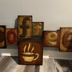 Metal Coffee Wall Art / 20.00 For Pick 