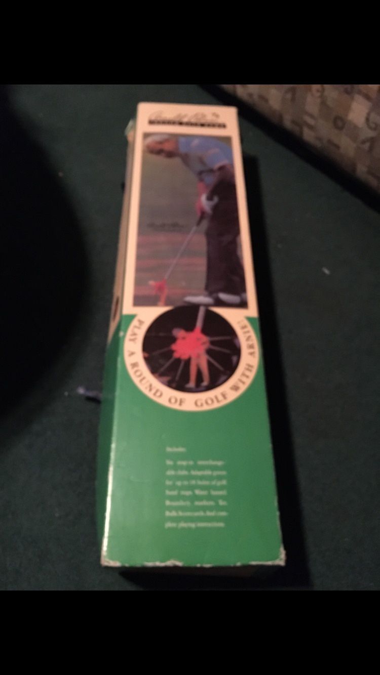 Arnold Parmer putting coach