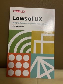 Laws of UX Paperback Book by O’Reilly