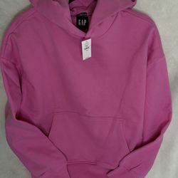 Pink Overweight Gap Hoodie