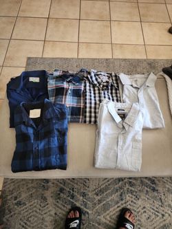 Mens xl button up shirts