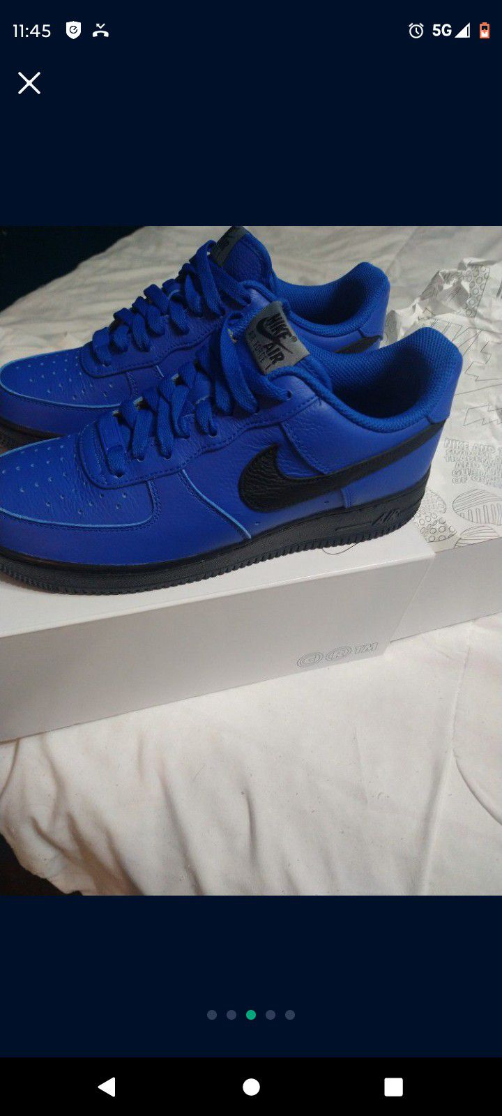 Air Forces 1 New 7.5 Men $100 Firm