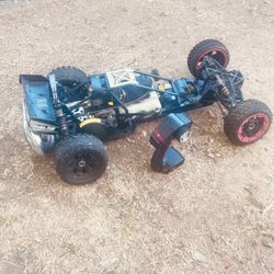 1/5 scale gasoline-powered remote control (RC) buggy