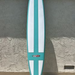 Surfboard Longboard 9’0” SurfTech Tuflite Blue and White