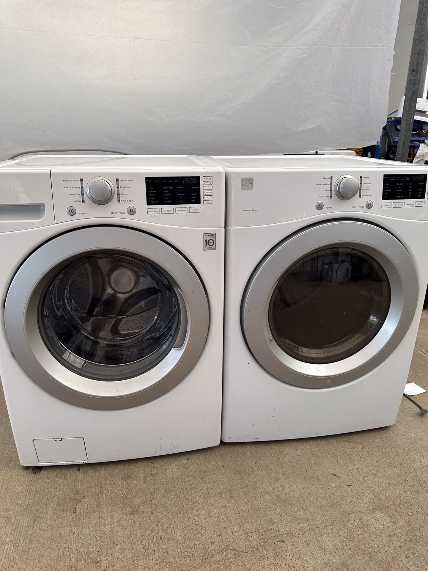 Kenmore Washer And Dryer
