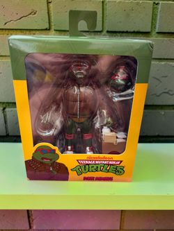 New TMNT Punk Raphael Action Figure Nickelodeon Teenage Mutant Ninja Turtles Sealed