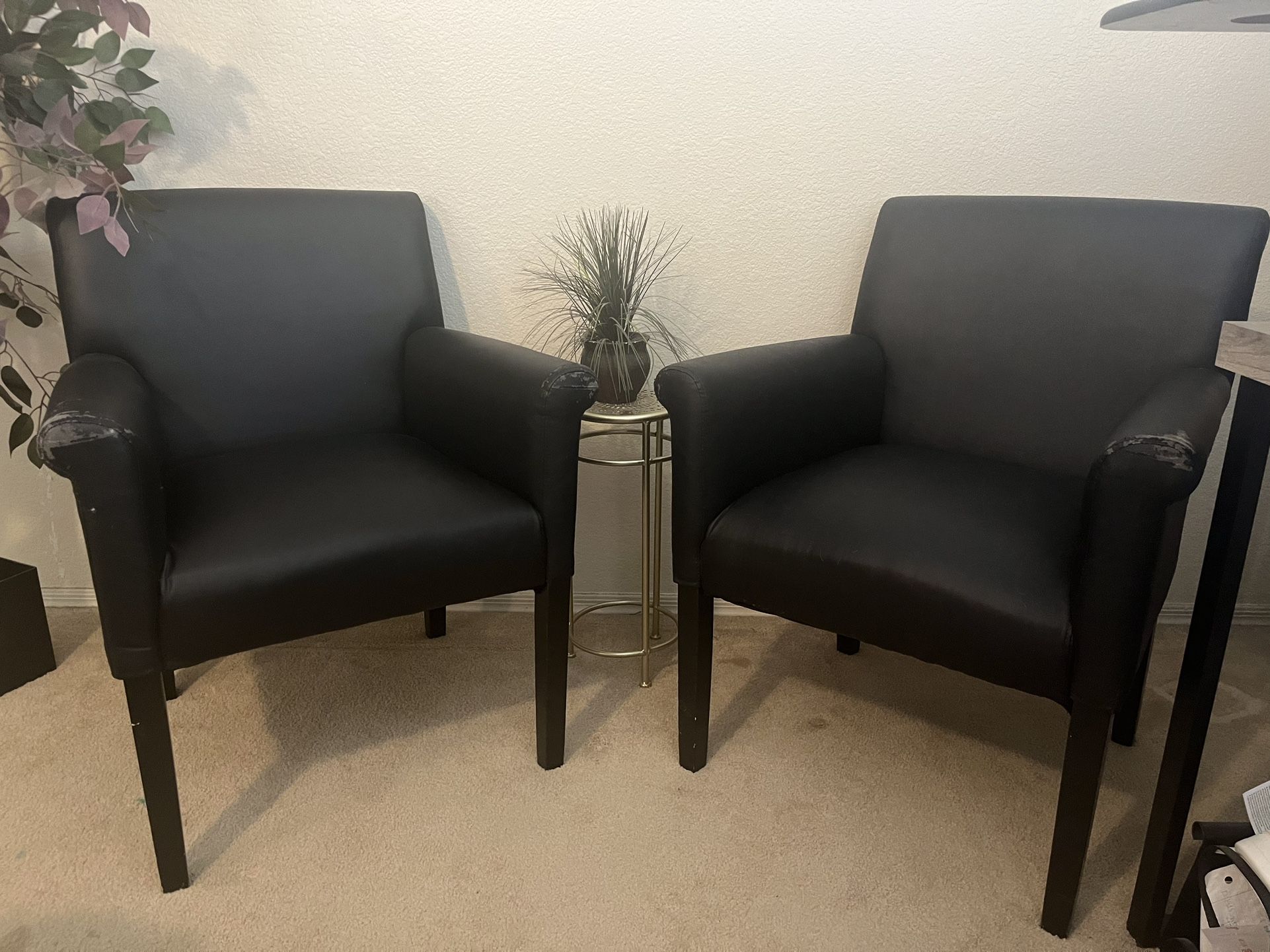 Black Leather Chairs for Sale in Gilbert, AZ OfferUp