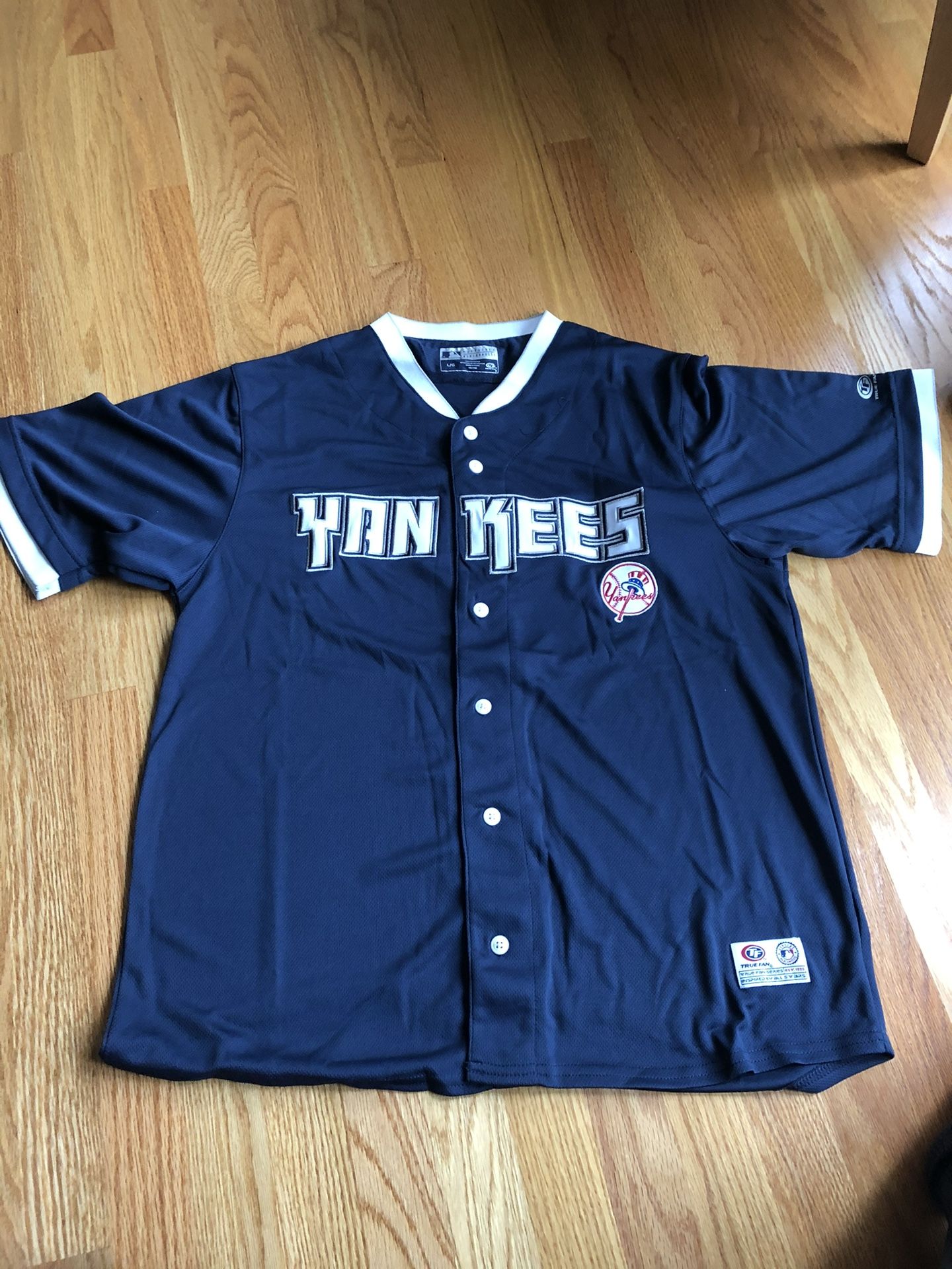 New MLB Yankees Jersey Baseball True Fan series size L