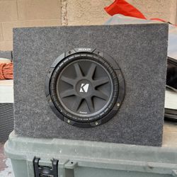 10” KICKER SUBWOOFER
