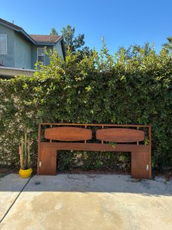 1960s Mid Century Modern Vintage Lane Rhythm King Headboard