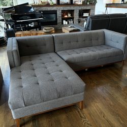 Gus* Brand Corner Sectional Couch 