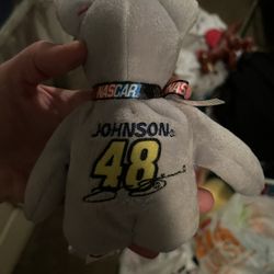 Jimmy Johnson NASCAR Lowe’s Beanie Babie