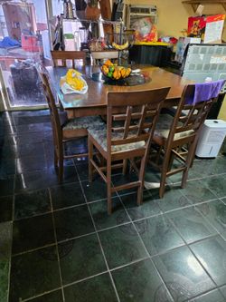 Wood table