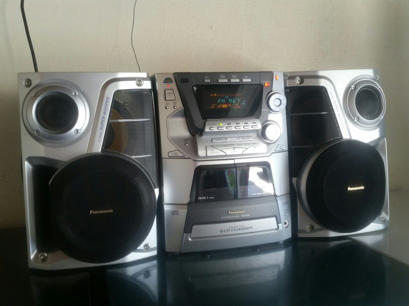 Panasonic SA-AK33 STEREO SYSTEM