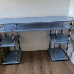 Modern Blue Desk 