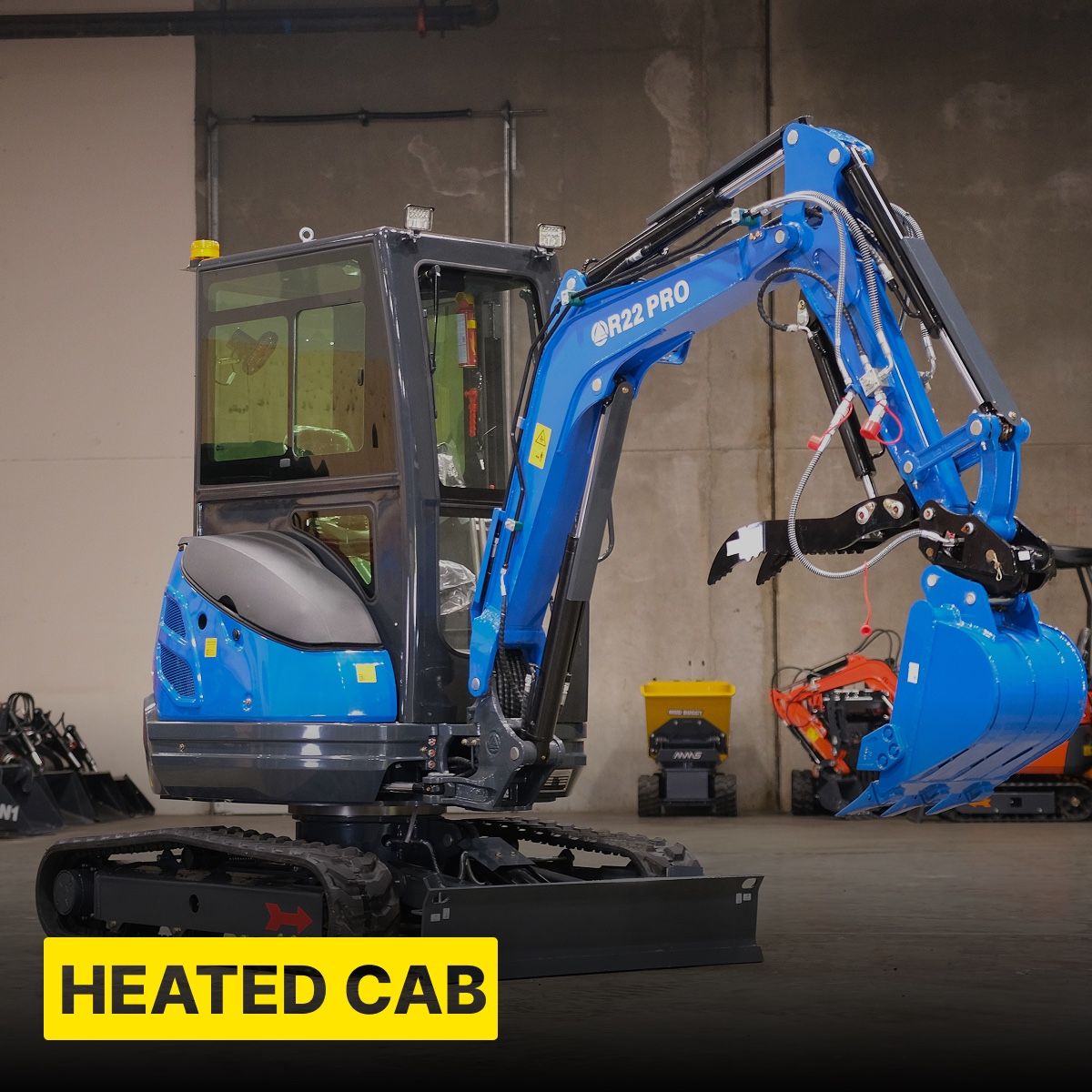 NEW | Kubota Diesel 5k Excavator | Warranty | RIPPA R22 Pro