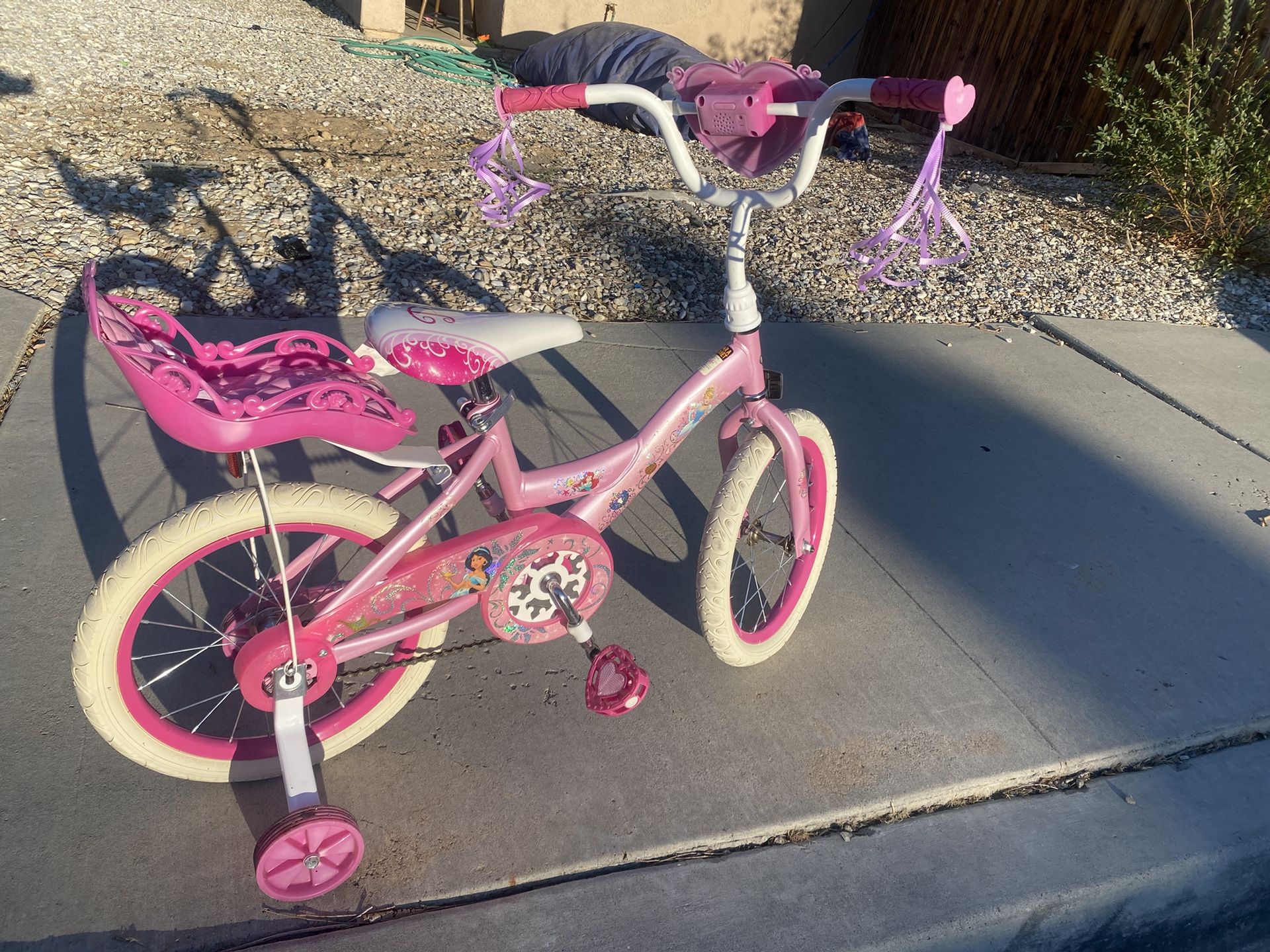 Princess Bike With Training Wheels