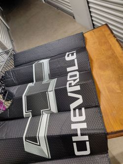 'Chevrolet' windshield sun blocker