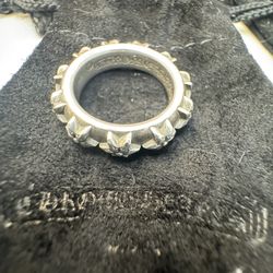 AUTHENTIC Chrome Hearts starband ring size 7.5
