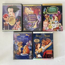 ** Classic Disney Movies On DVD **