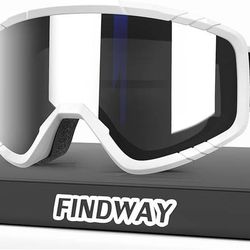 NEW OTG Ski Goggles snow Snowboard Men Women Youth Fit for All Helmet Anti fog & glare & UV

Longer lasting anti-fog performance, better anti-scratch 