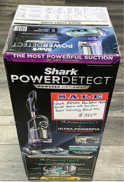 Shark AZ4002 PowerDetect HEPA Upright Vacuum With DuoClean Detect Technology Brand New